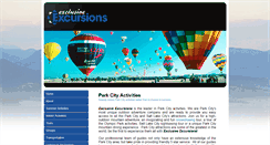 Desktop Screenshot of parkcityactivities.info