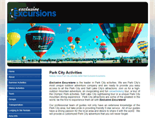 Tablet Screenshot of parkcityactivities.info